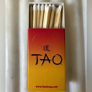 NYC Restaurant Matchbook - Tao